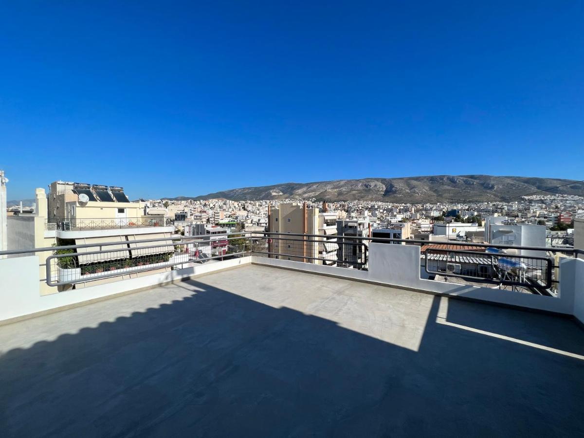 Panoramic Cityscape Maisonette In Agios Dimitrios Athen Eksteriør billede