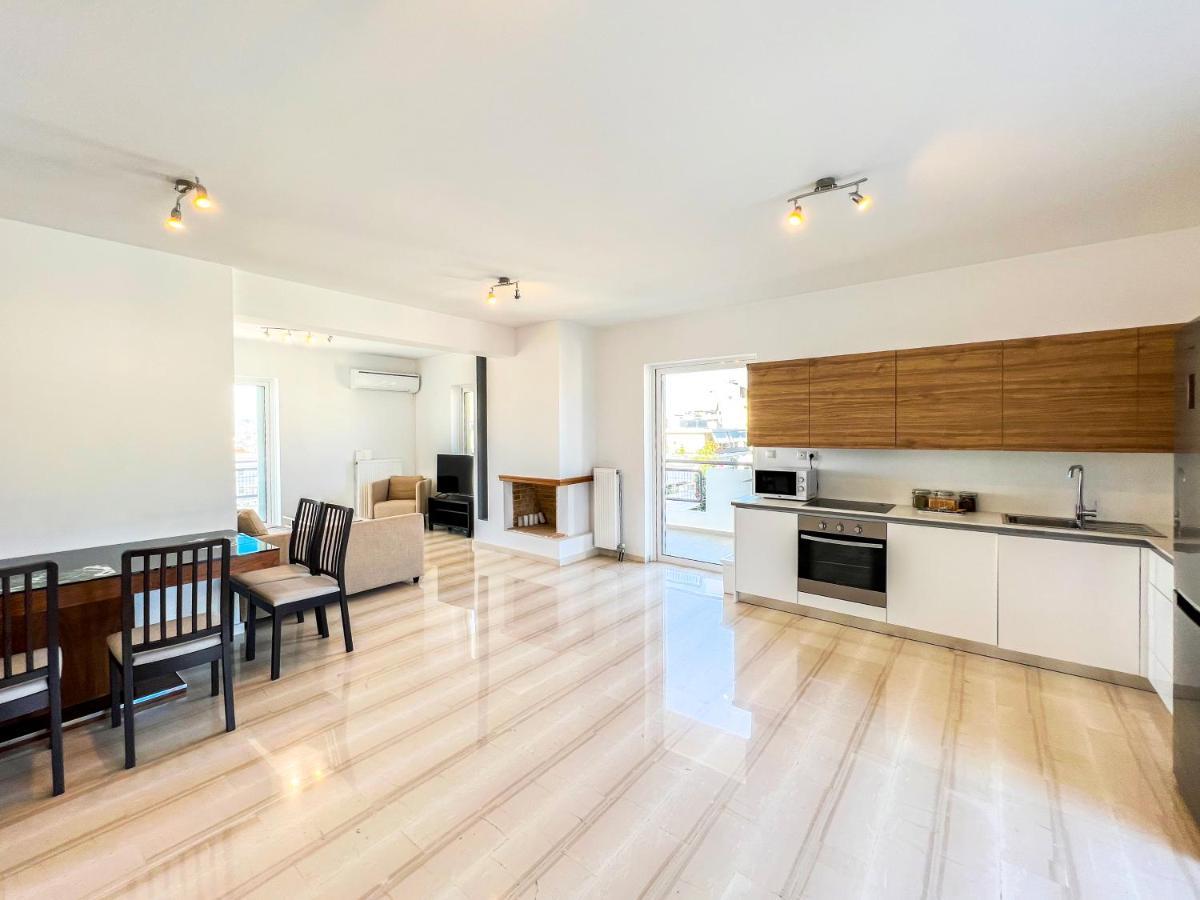 Panoramic Cityscape Maisonette In Agios Dimitrios Athen Eksteriør billede